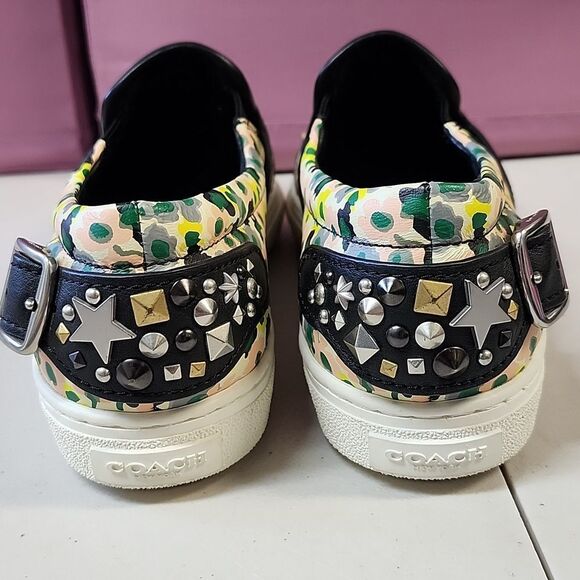 Coach 1941 6.5 Leather Pointed Sneakers - NWOT - Picture 5 of 11